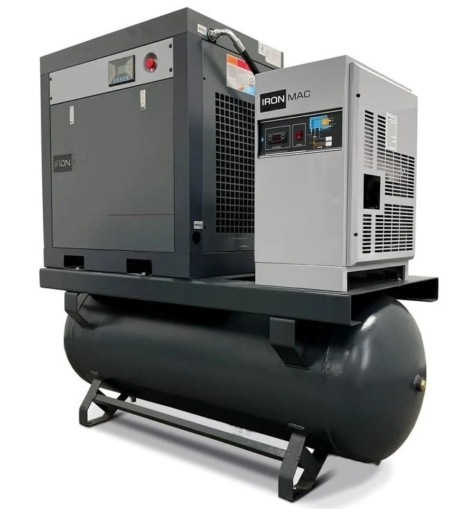 Винтовой компрессор IRONMAC IC 10/10 C VSD DF 500L (IP 54)