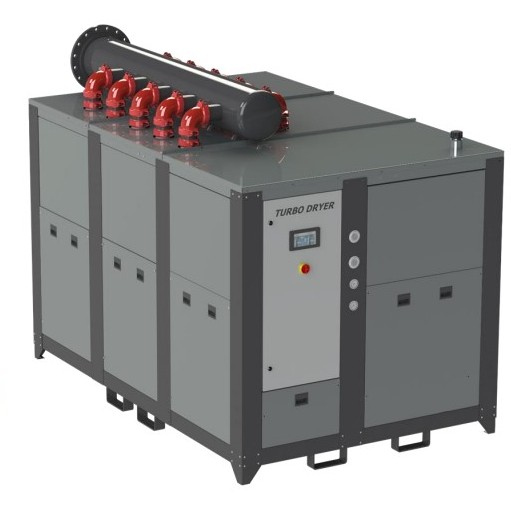Рефрижераторный осушитель Dalgakiran DryAir Turbo DTD 15000 c воздушным охлаждением